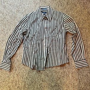 Façonnable, stripped button down shirts, size M